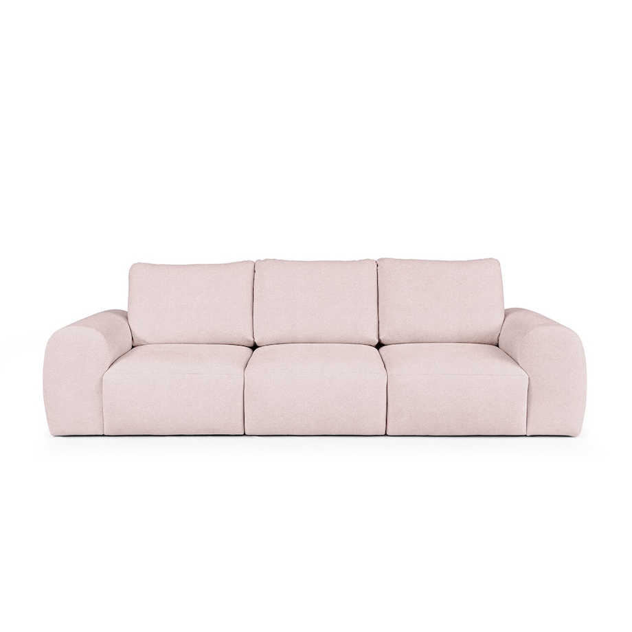 Mirel Sofa 3 osobowa różowa