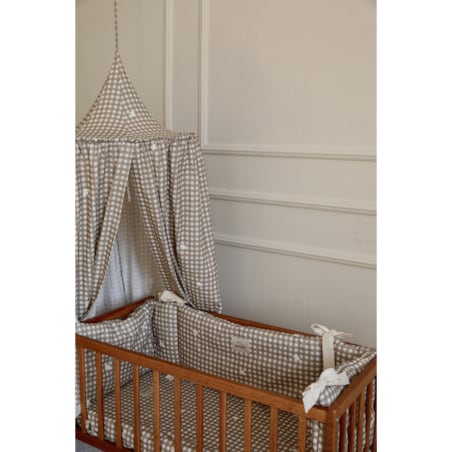 Ochraniacz do łóżeczka Countryside Check - S