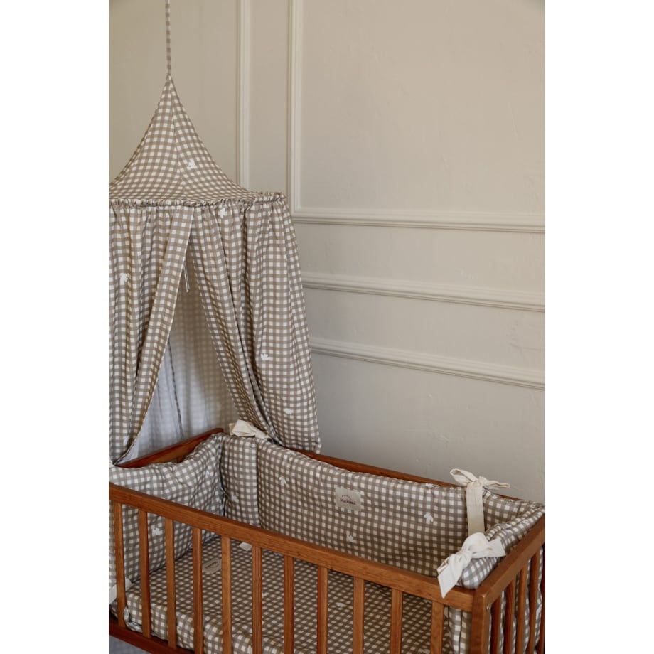 Ochraniacz do łóżeczka Countryside Check - S