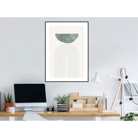 Poster Story, Plakat, Obraz - Zielony Łuk No2, wymiary 21 x 30 cm