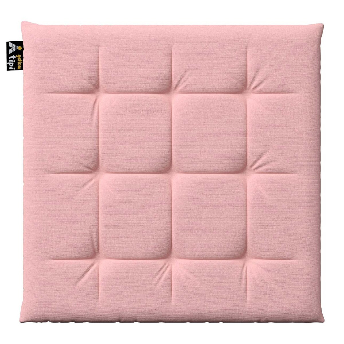 Siedzisko Eddie, pastelowy róż, 40 x 40 x 3,5 cm, Happiness