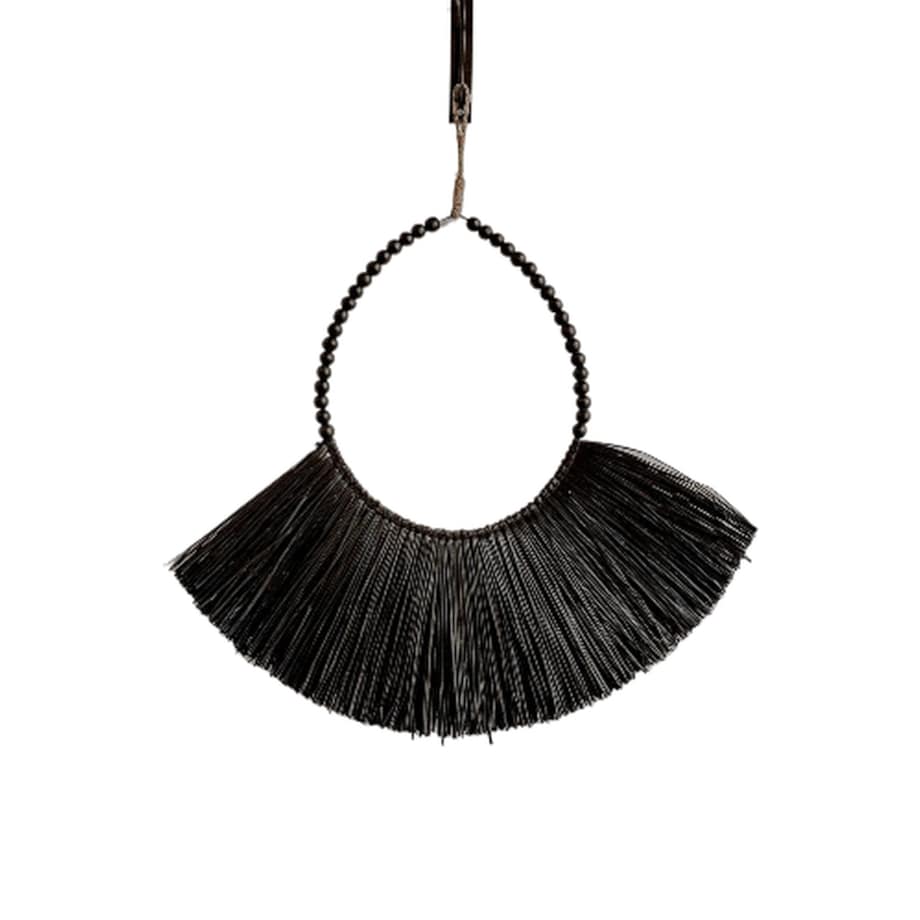 DEKORACJA ŚCIENNA MANDONG CZARNA