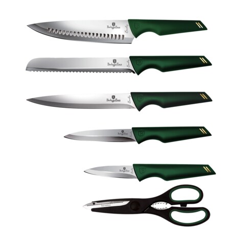 Zestaw noży w stojaku Emerald Collection BH-2794
