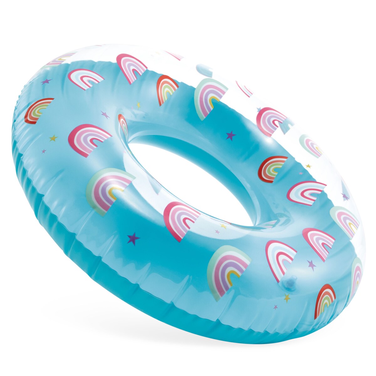 Koło dmuchane plażowe do pływania tęcza 81 cm Intex 59259-03