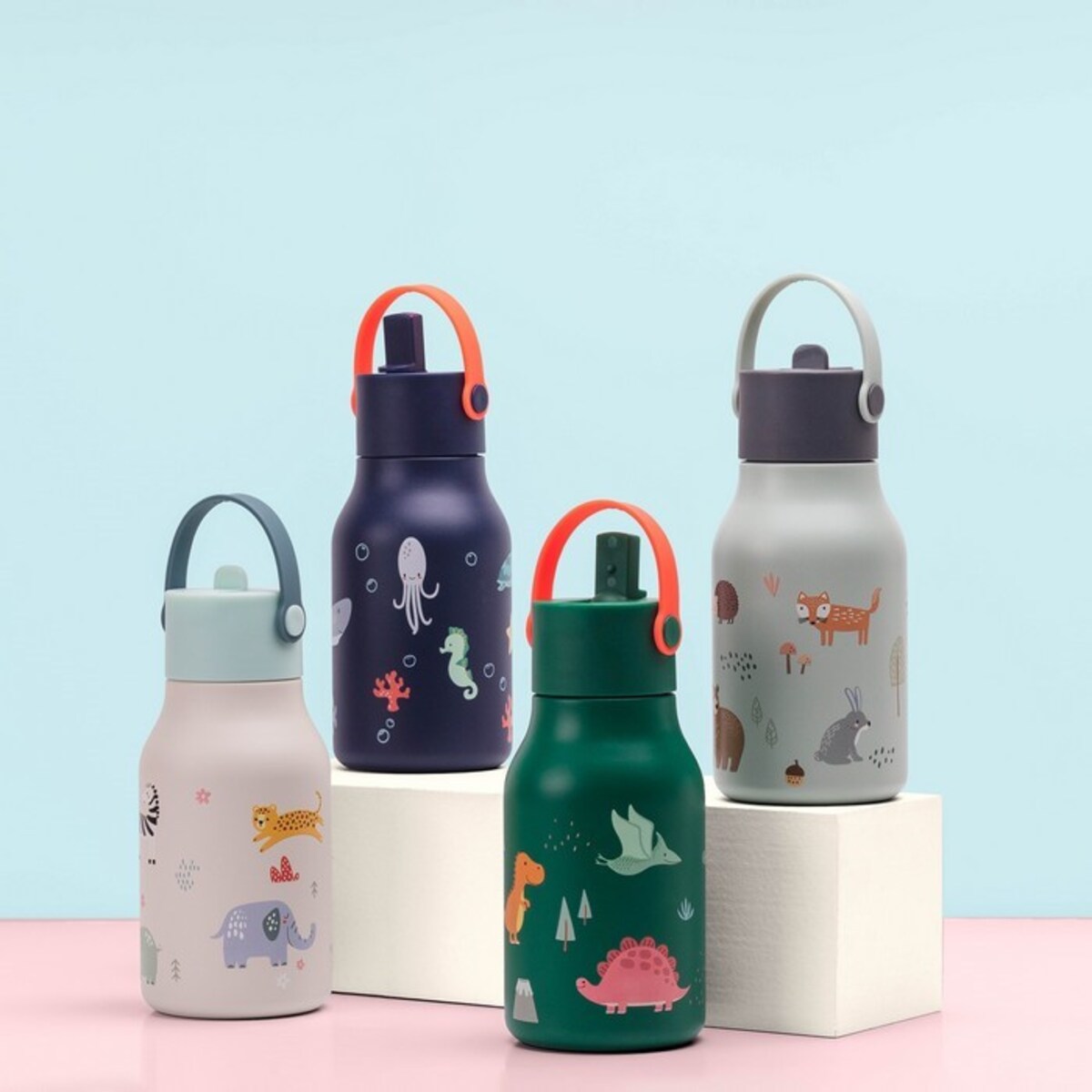 Butelka dla dzieci Safari Little, 400 ml, Lund London