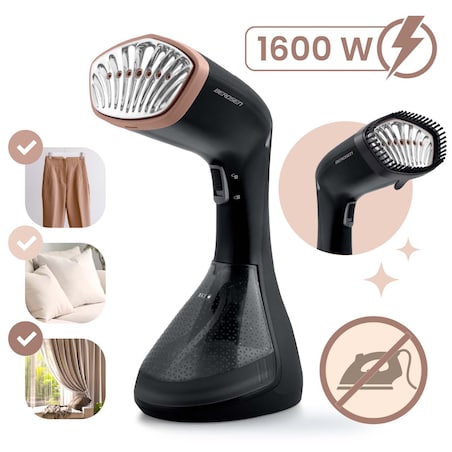 Parownica do ubrań Berdsen BD-311 Steamer parowy 1600W czarny 331100