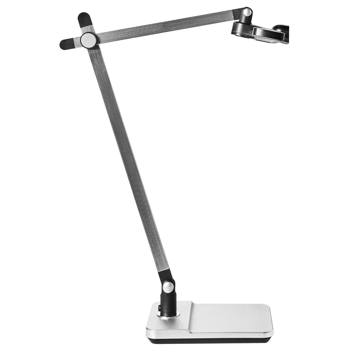 Lampa biurkowa LED SERPENS Ze ściemniaczem Srebrny