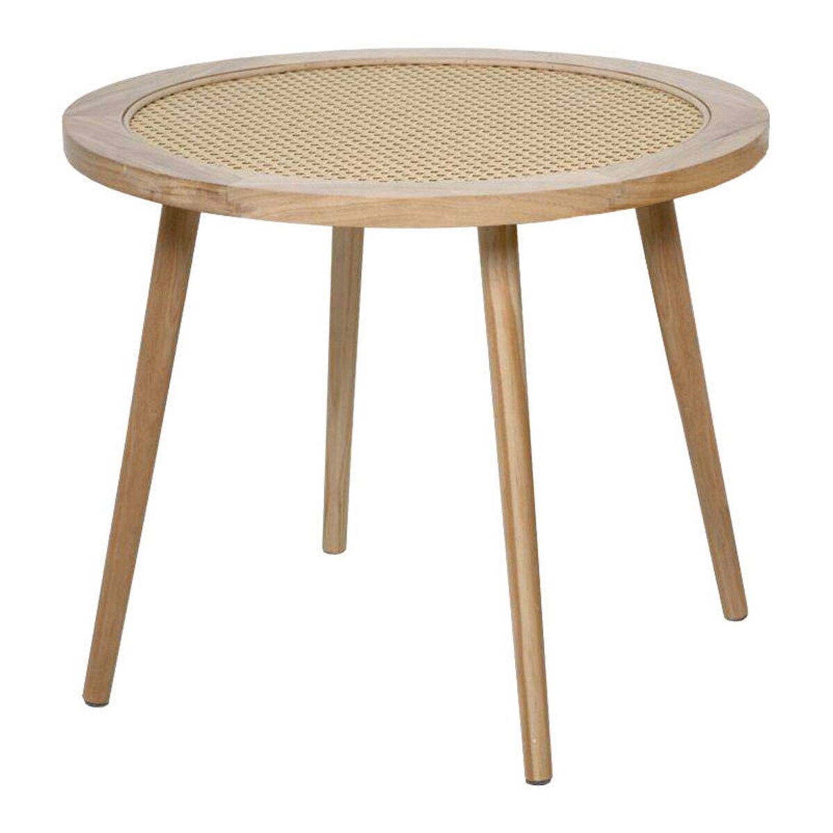 Stolik kawowy Kali, blat z plecionki wiedeńskiej