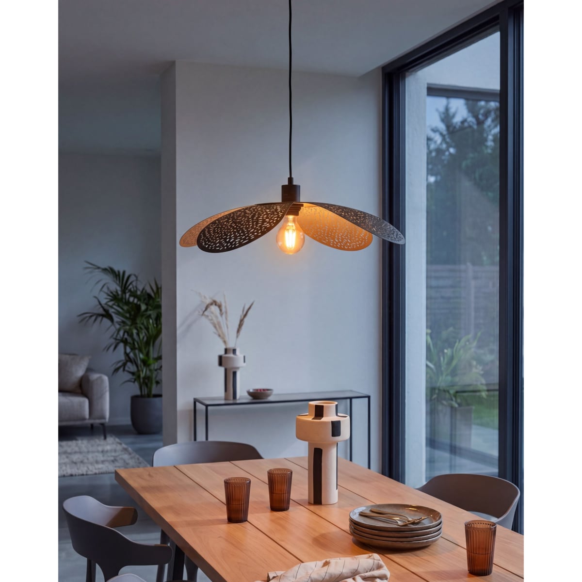 Lampa wisząca KOSHI Metal Czarny