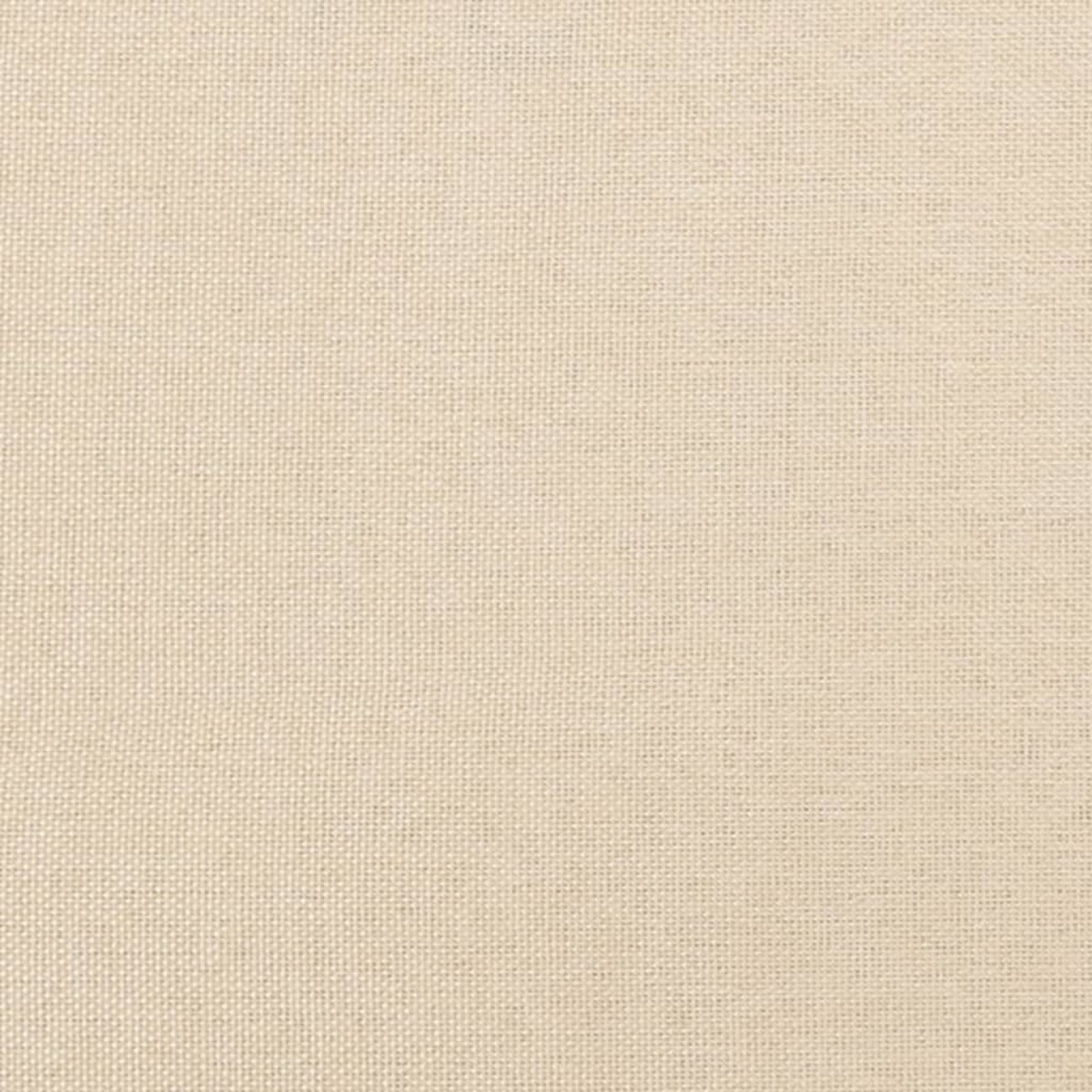 vidaXL Zagłówek do łóżka, kremowy, 100x5x78/88 cm, tkanina