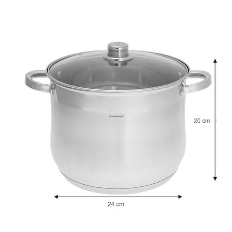 Zestaw garnków gastronomiczne stock pot 6 ele 10.7l+8.6l+7.0L KLAUSBERG