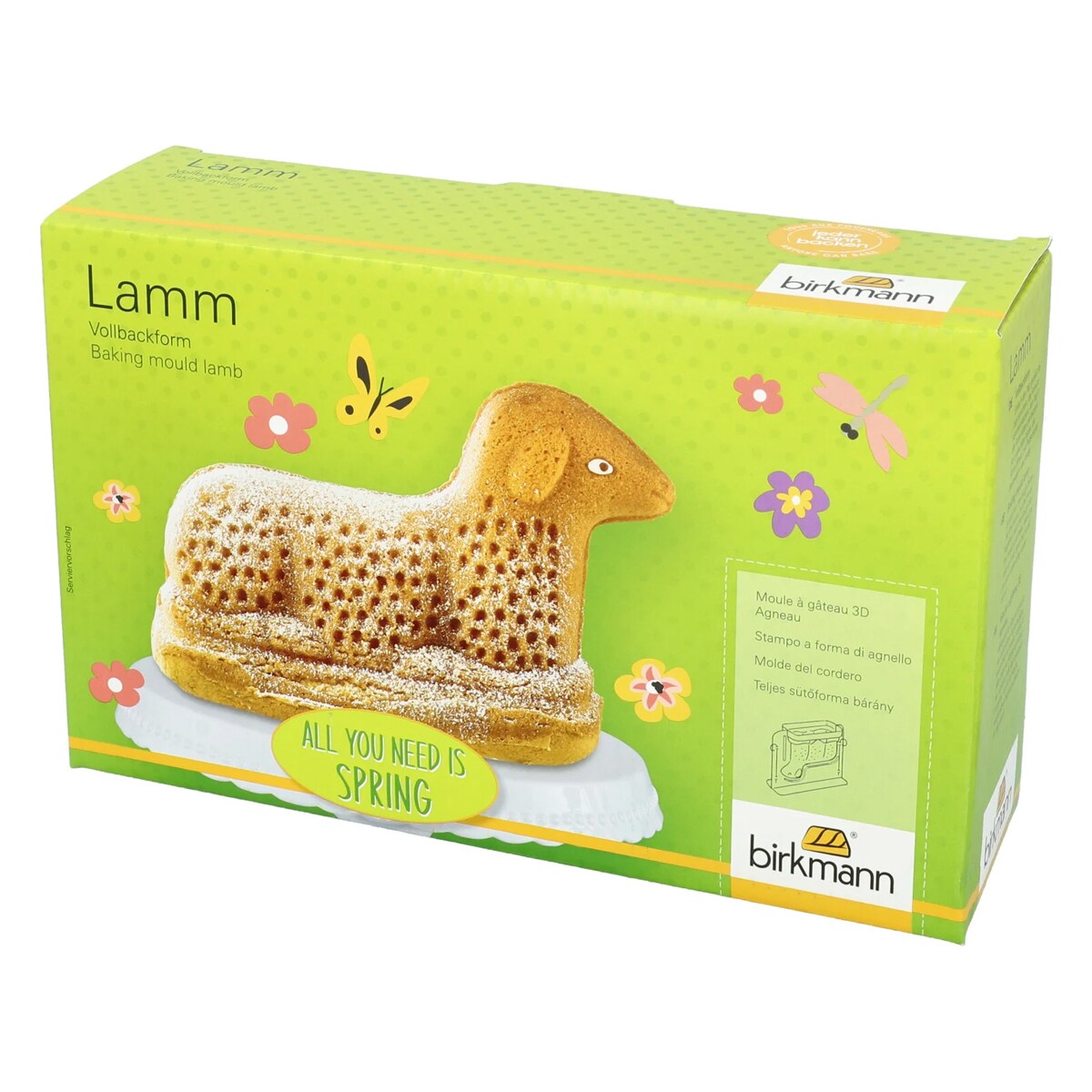 Forma do pieczenia Baranek 3D 26,5 x 16,5 cm, / Birkmann