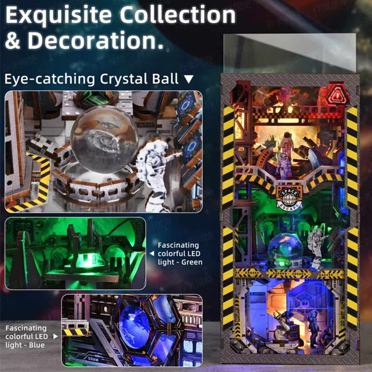 Miniaturowy domek Book Nook - Interstellar