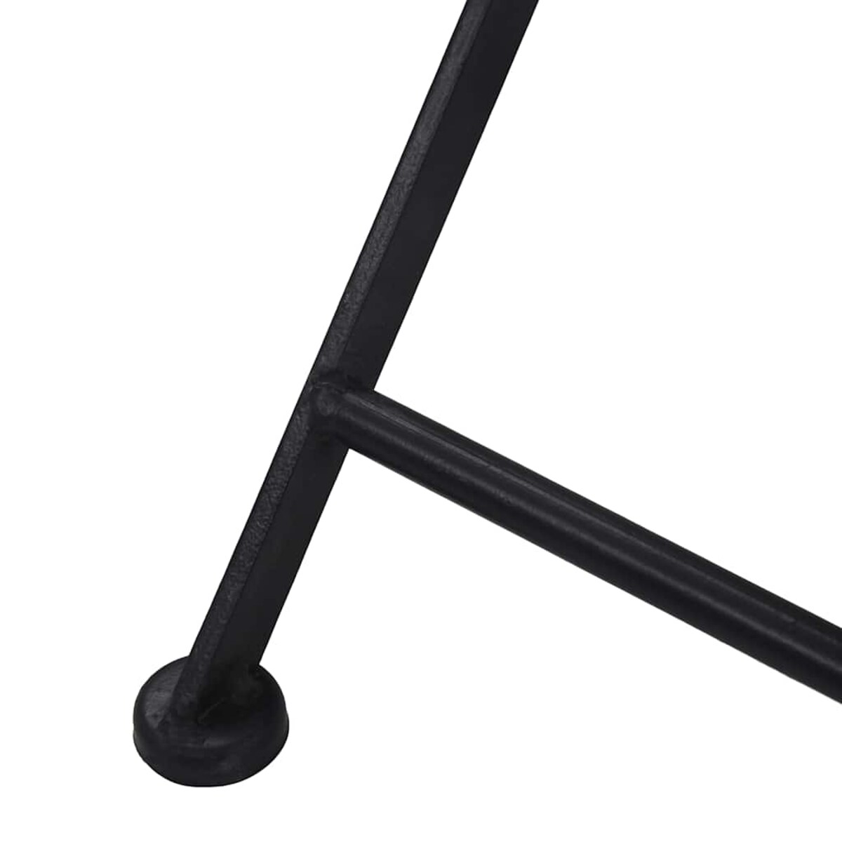 vidaXL Mozaikowe krzesła bistro, 2 szt, brązowe, ceramiczne