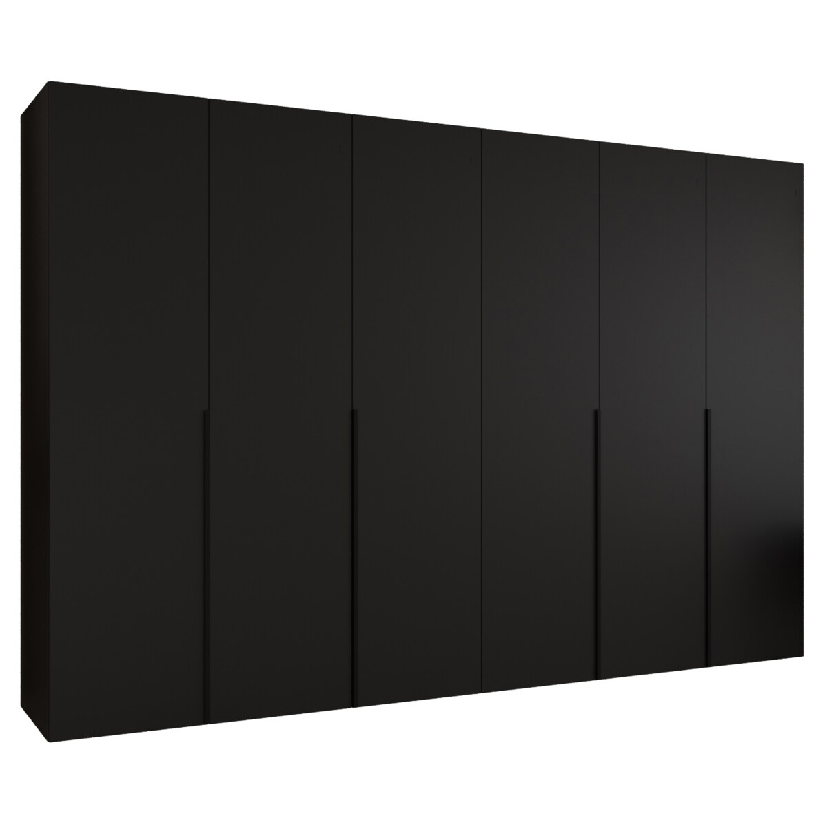 Szafa uchylna otwierana ALICANTE 1 300 wys. 202 cm Czarny + u. Czarny