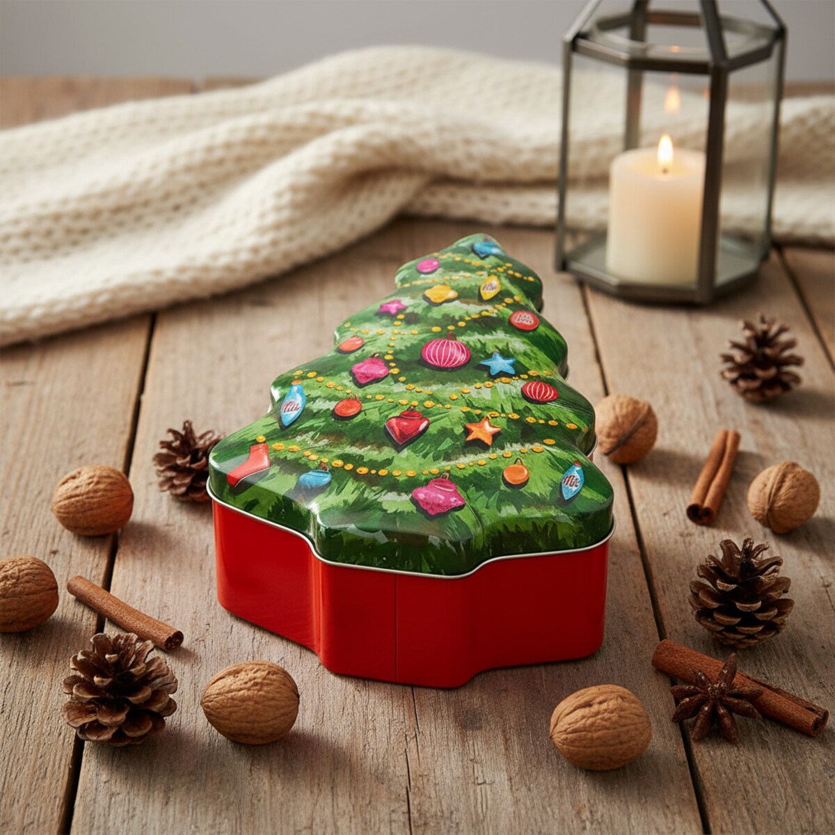 Puszka na ciastka VINTERA motyw świąteczny, 1,7 l