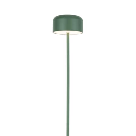 Lampa Stojąca Led Tk Lighting Noa Zielona Podłogowa Smukła Minimalizm 9W 3000K 800Lm