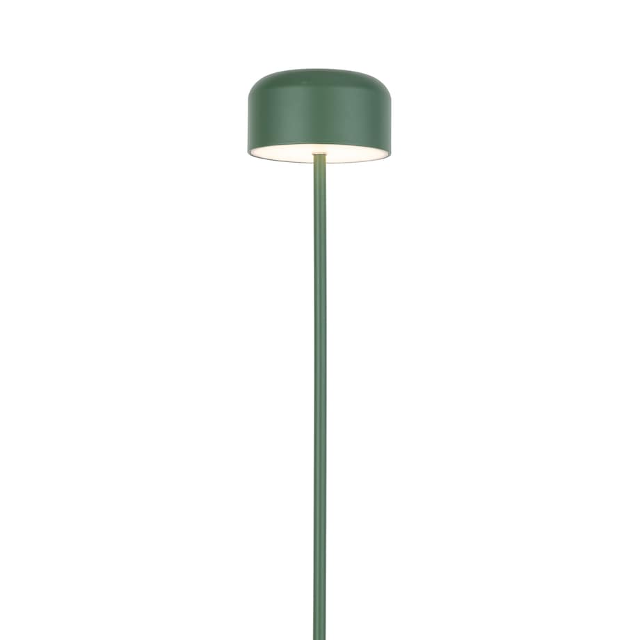 Lampa Stojąca Led Tk Lighting Noa Zielona Podłogowa Smukła Minimalizm 9W 3000K 800Lm