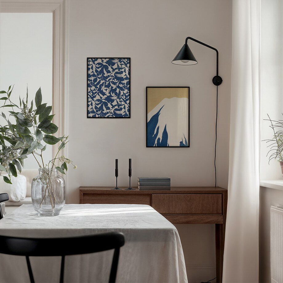 Zestaw Plakatów Ptaki nad Fuji 21x30cm