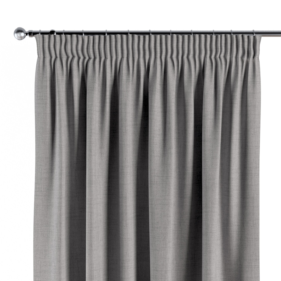 Zasłona na taśmie marszczącej 1 szt. 130x260 szarobeżowy melanż