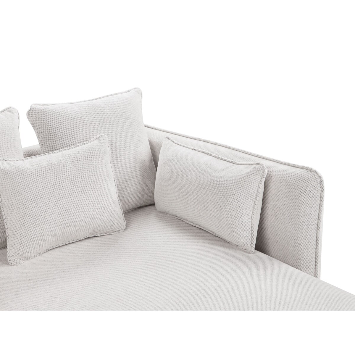 Szezlong jasnobeżowy CHARMES