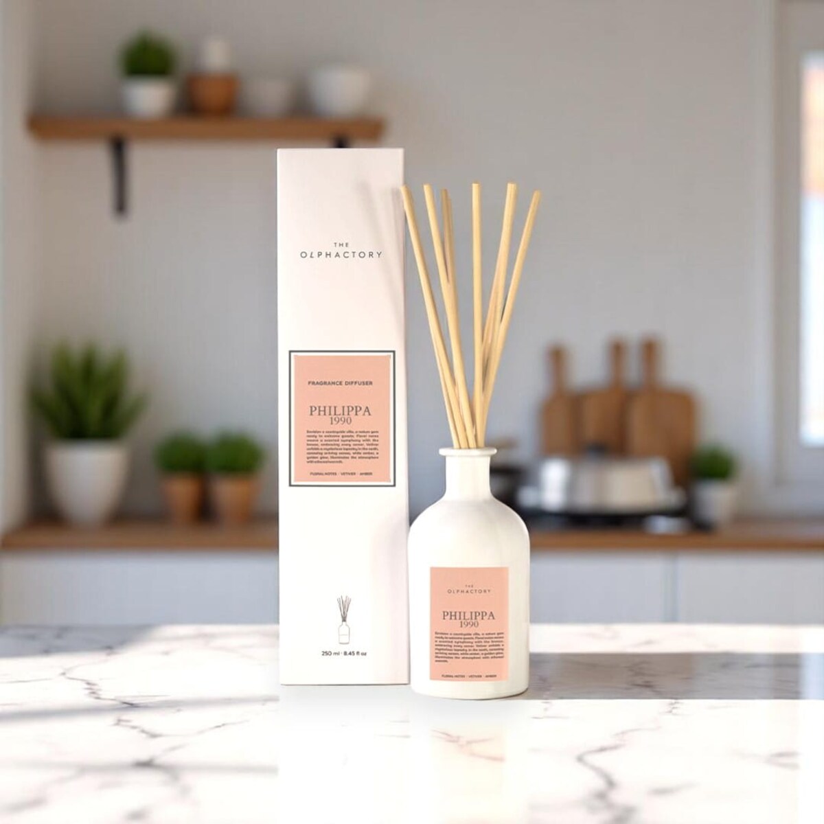 Dyfuzor zapachowy 250 ml, PHILIPPA 1990, White Insignia