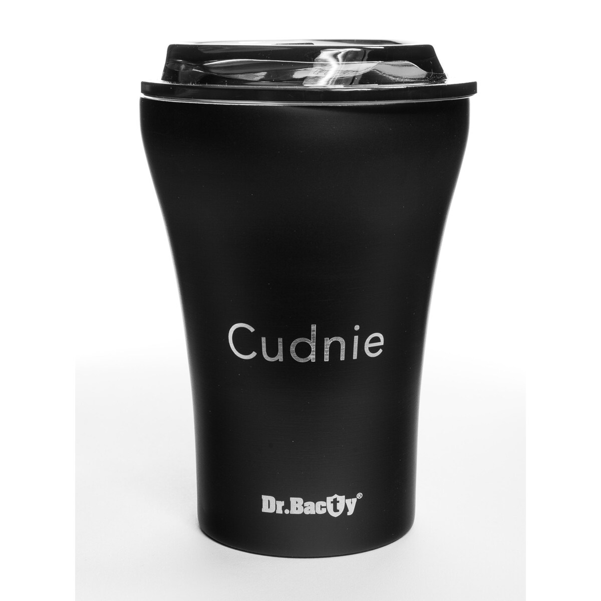 Kubek na kawę termiczny Dr.Bacty Apollo 227 ml - Cudnie - czarny