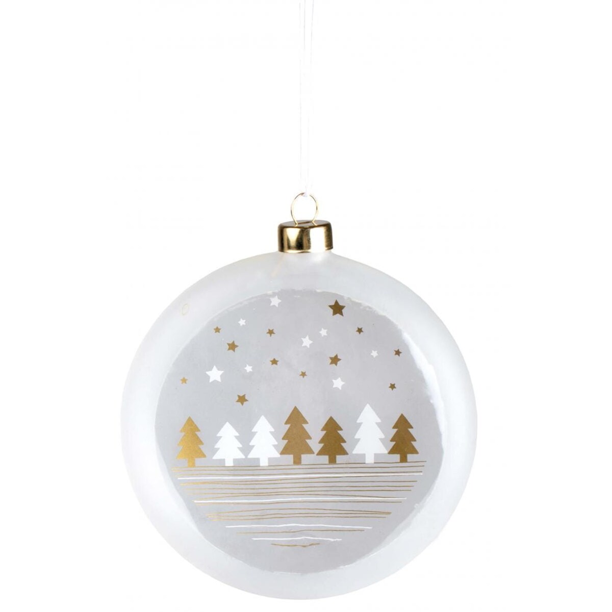 Szklana bombka, choinki 10 cm