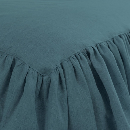 Narzuta na łóżko 160x200 frilly emerald 160x210