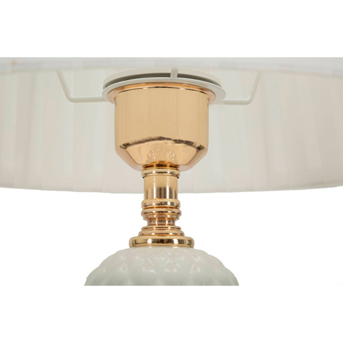 Lampa stołowa z ozdobną bazą TORRE, 57 cm