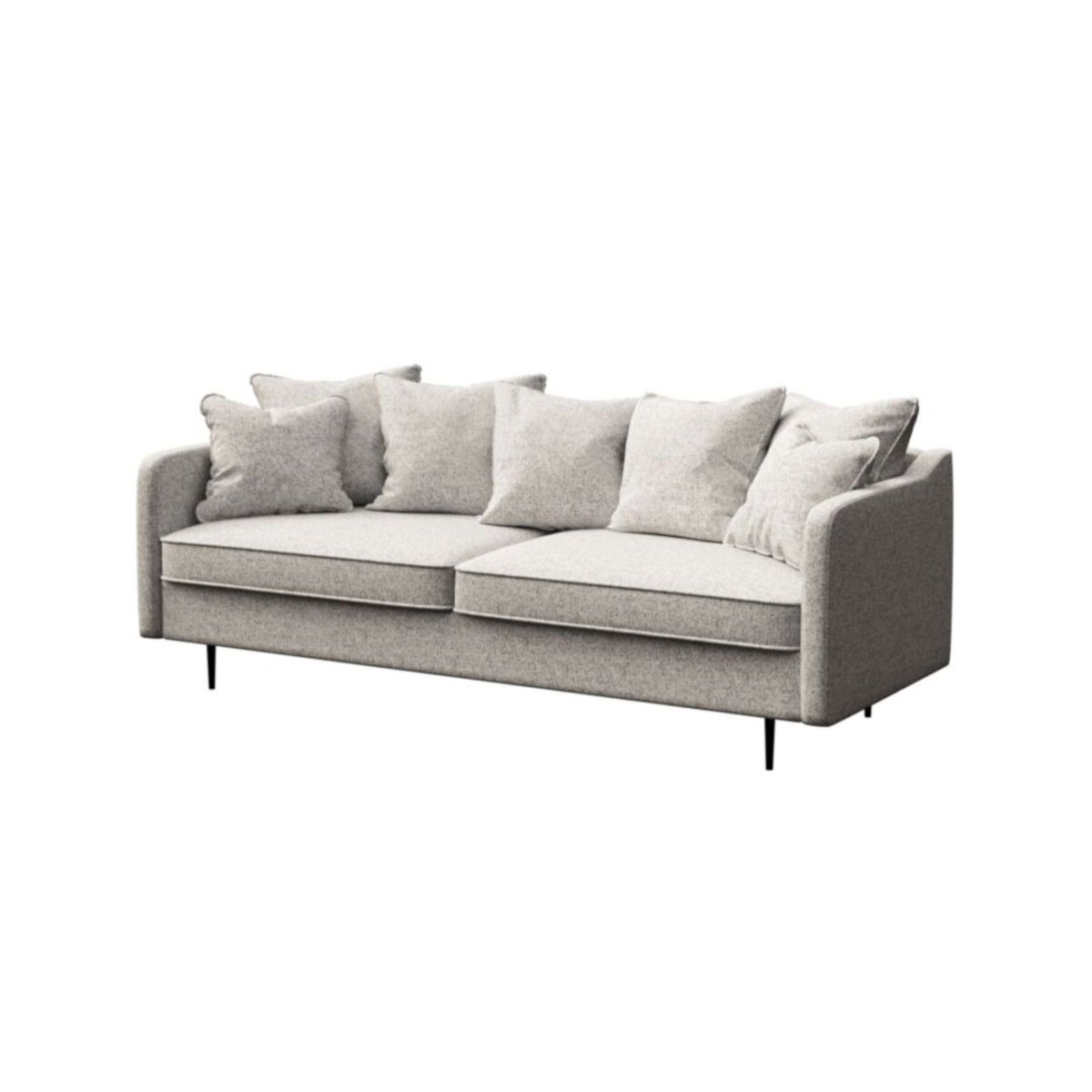 Esme 3-osobowa sofa - jasnobeżowa