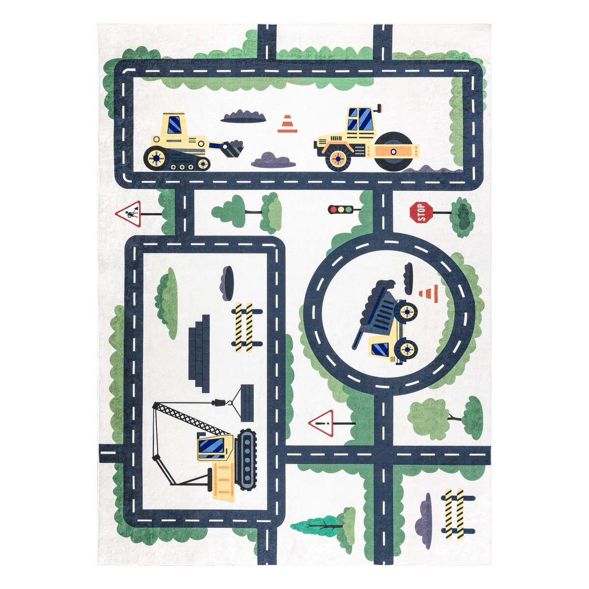 Dywan do prania BAMBINO 2223 Uliczki, 160x220 cm