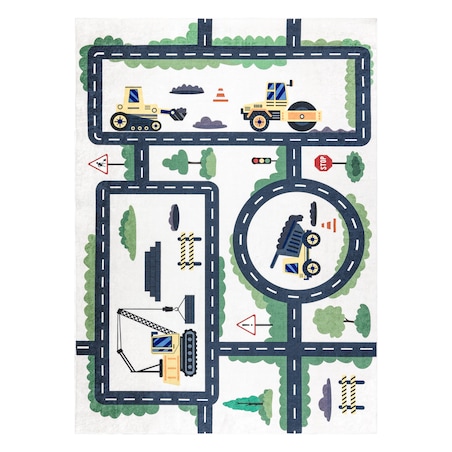 Dywan do prania BAMBINO 2223 Uliczki, 160x220 cm