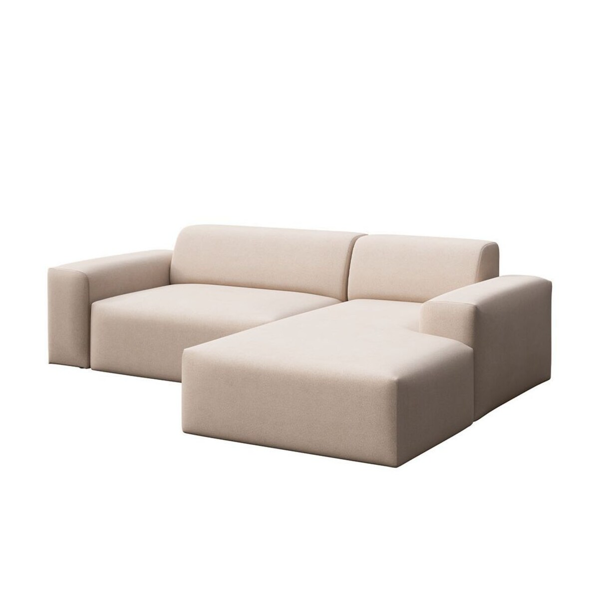 Villet Sofa narożna prawa beżowa