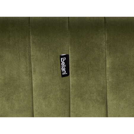 Sofa 3-osobowa welurowa zielona MALUNG