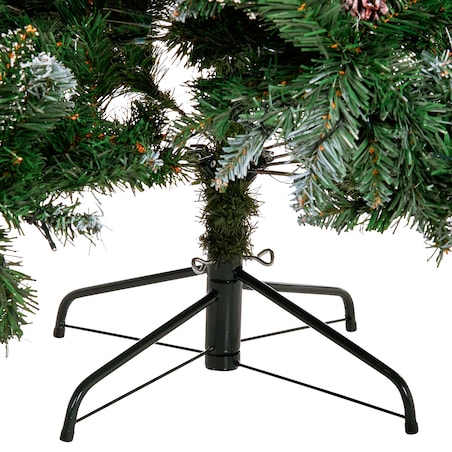 Sztuczna choinka świąteczna LED PALOMAR 210 cm Zielony