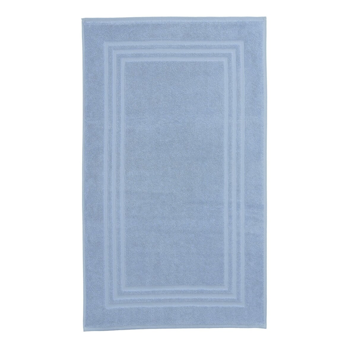 Kleine Wolke Lodge Wegański Dywanik Frotte niebieski 50x 80 cm ECO LIVING