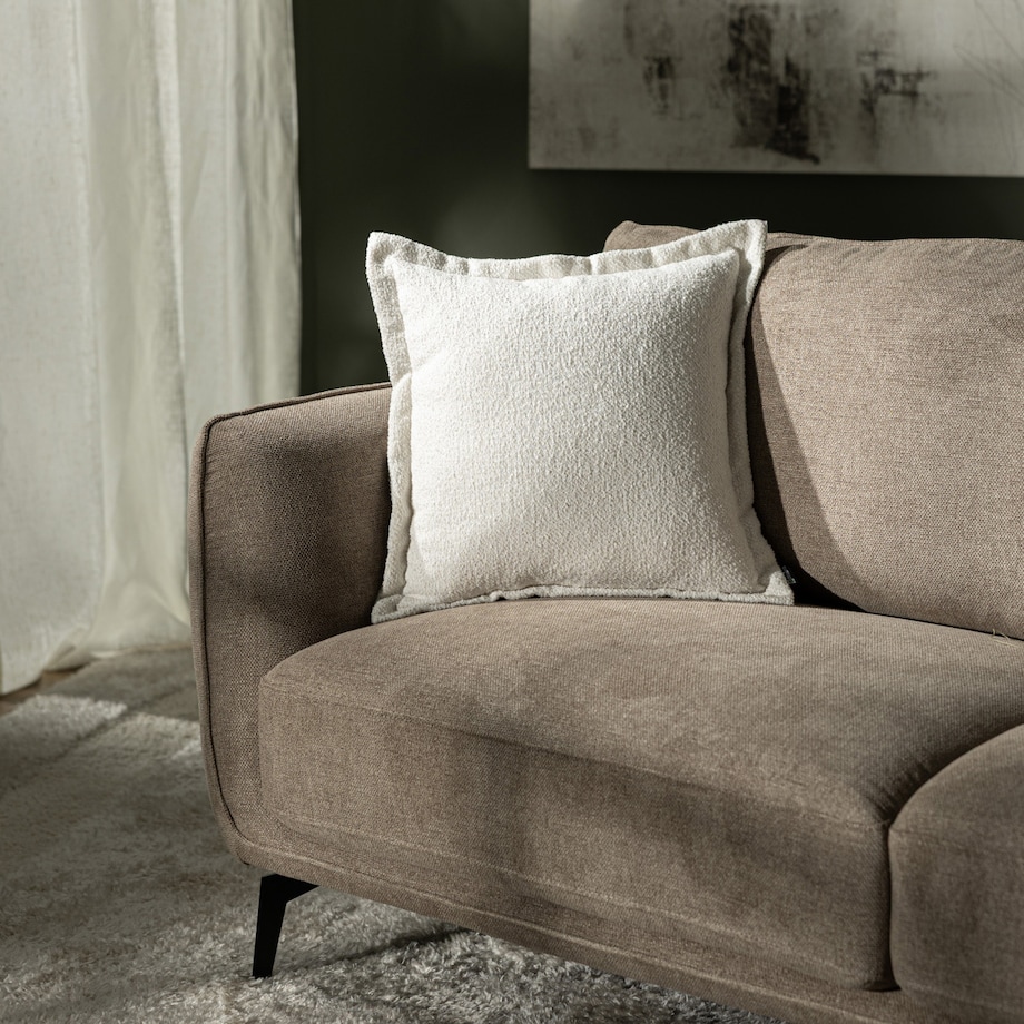 Poszewka Mona na poduszkę 45x45 biały