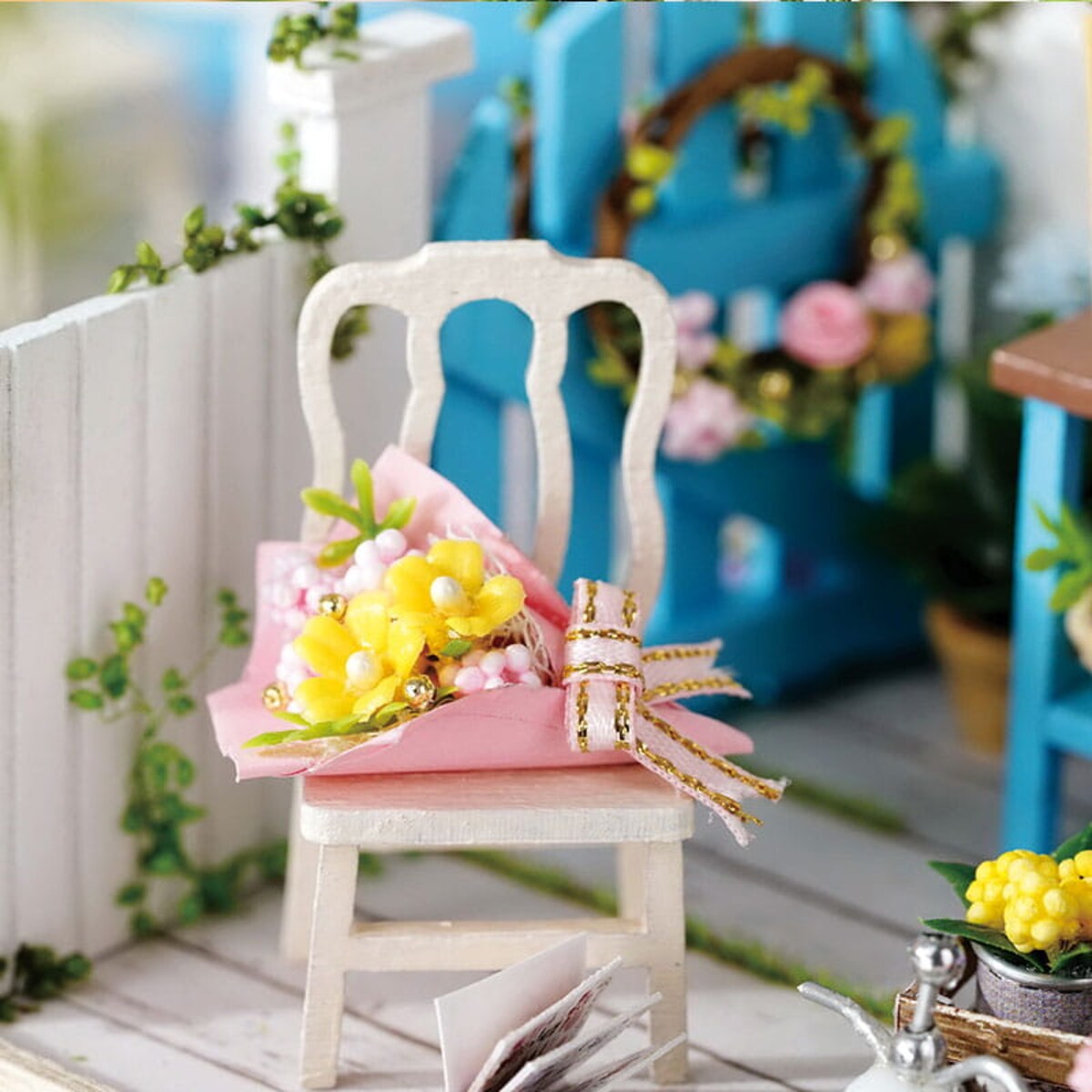 Miniaturowy domek - Tajemniczy ogród