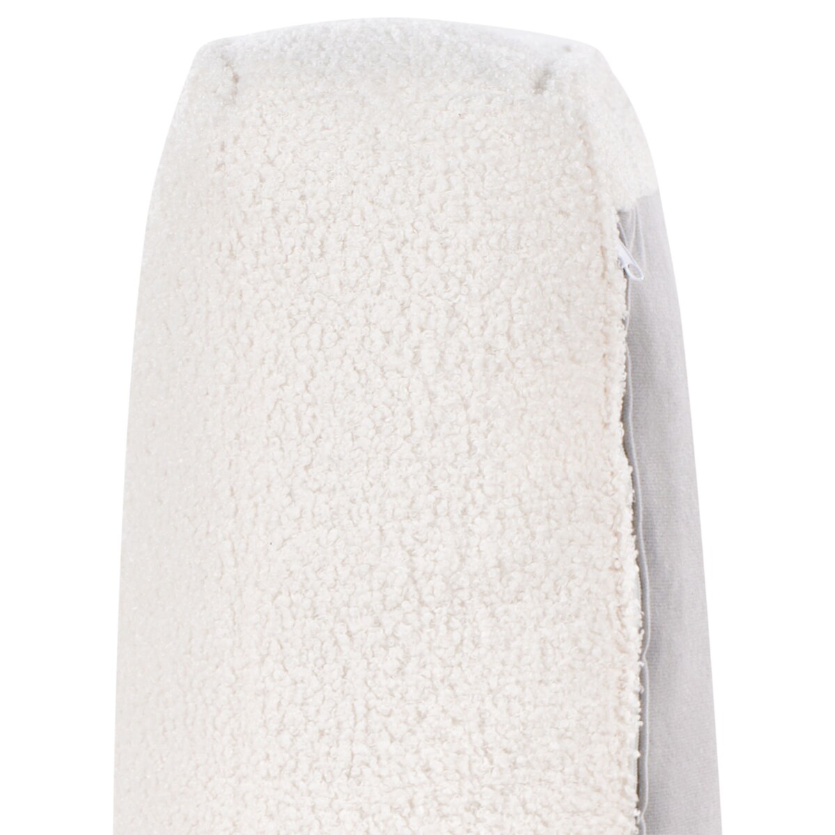 Fotel SAVALEN Boucle Biały