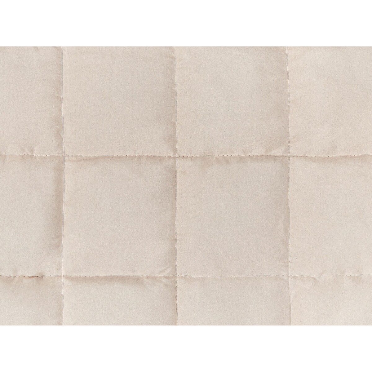 Kołdra obciążeniowa 4kg 100 x 150 cm beżowa NEREID