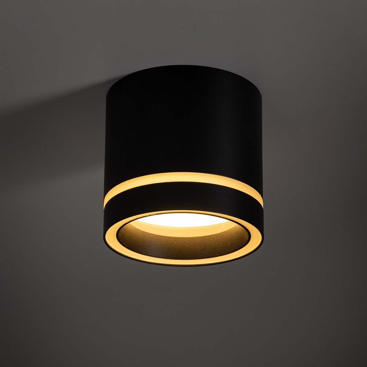 Oprawa Natynkowa Spot Jet Black Czarna GX53 LED 10W TK Lighting