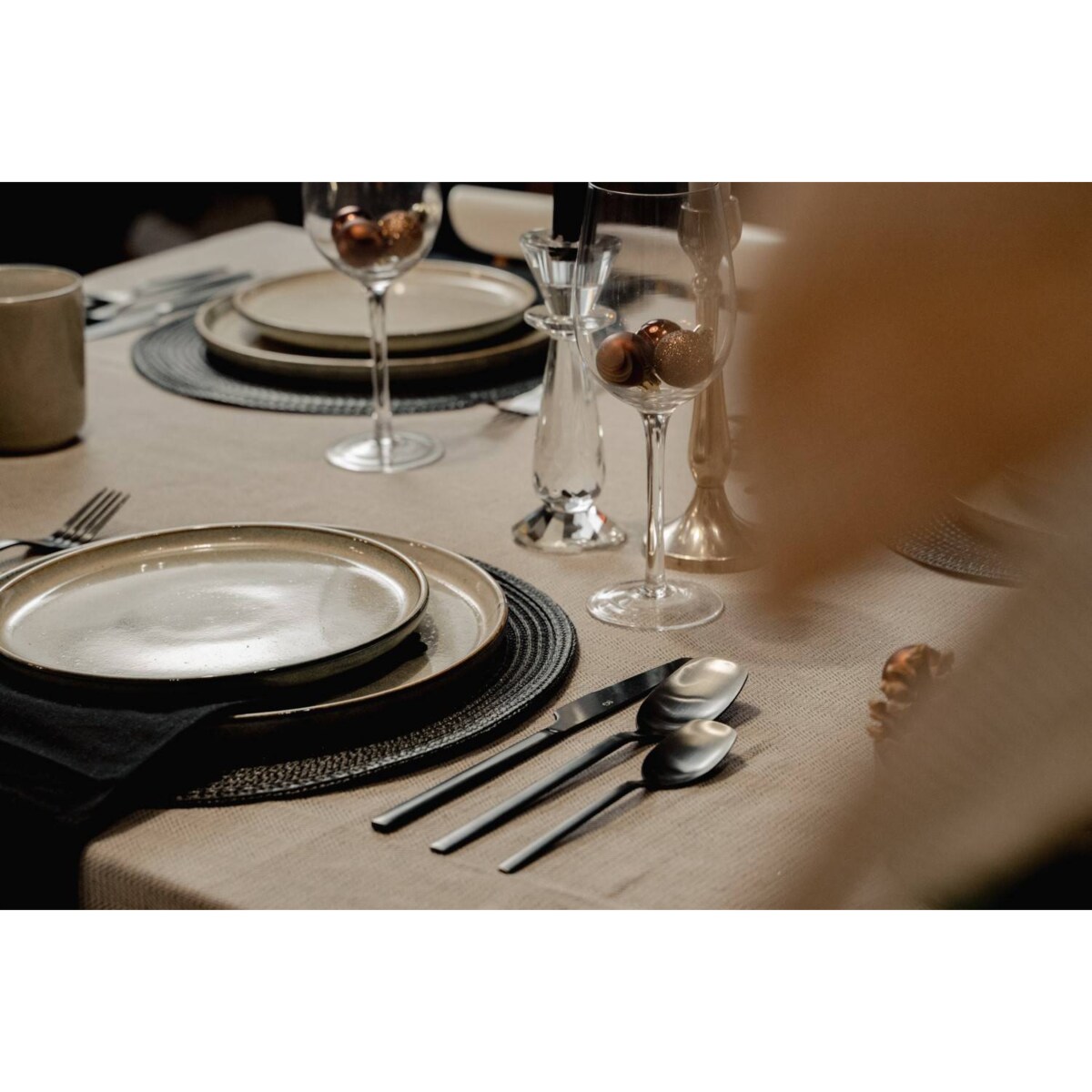 Zestaw sztućców ze stali nierdzewnej MODERN, 24 sztuki