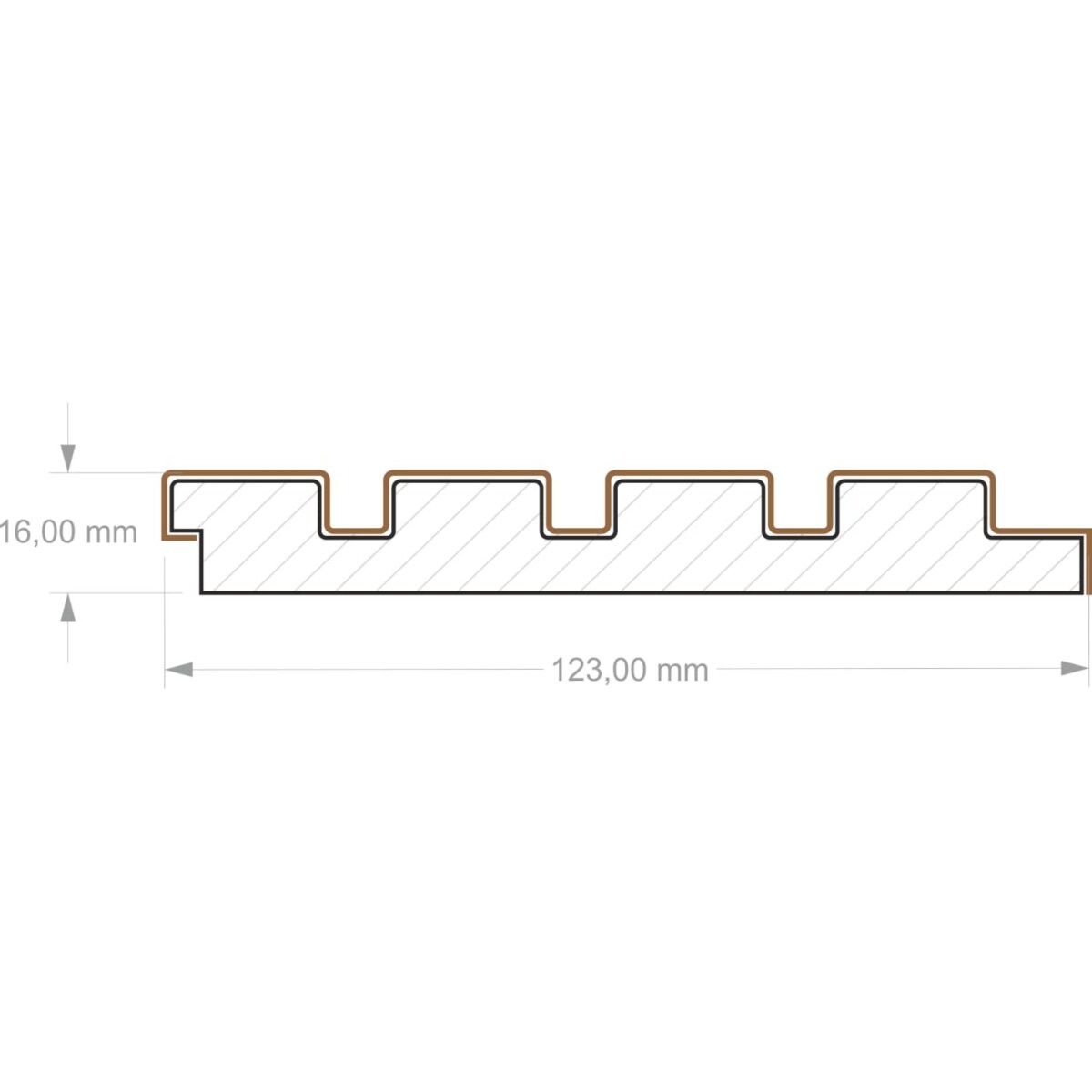 MINILAMELE - DĄB NATURA