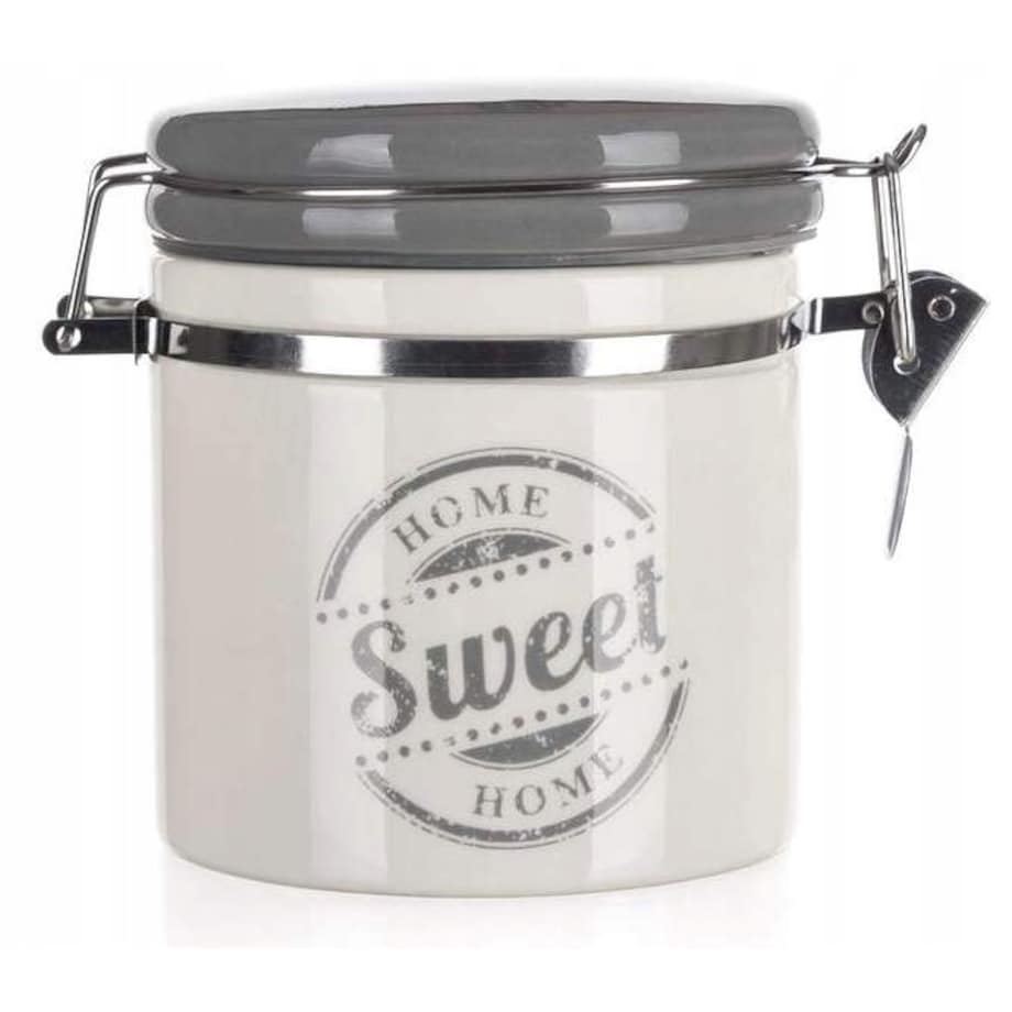 CERAMICZNY pojemnik z klipsem żywność HOME 450ml