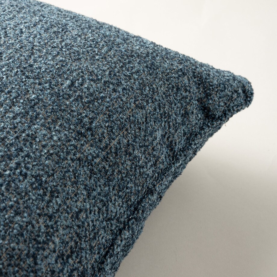 Poszewka Gabi na poduszkę 45x45 niebiesko-granatowy melanż