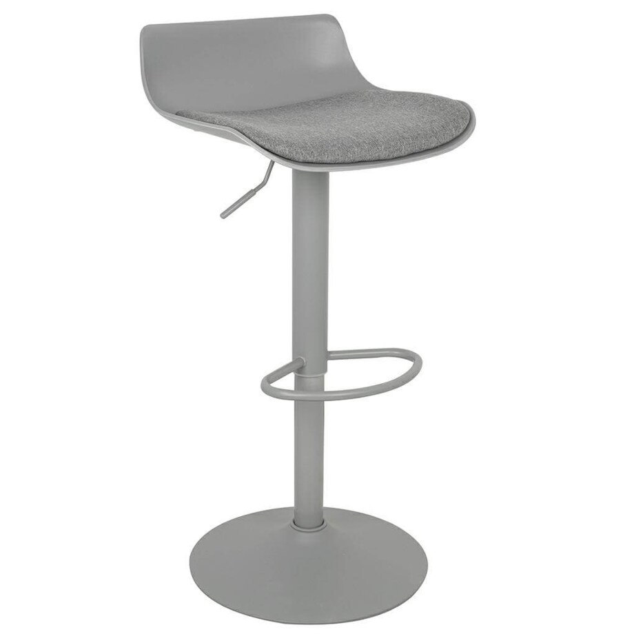 Szary hoker Snap Bar Tap z podnóżkiem poduszka regulacja