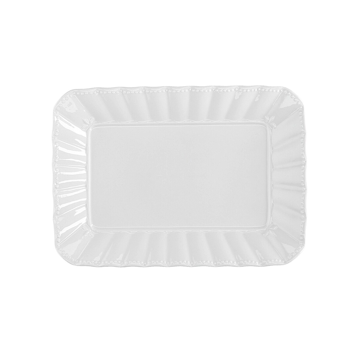 Taca prostokątna Ducale - Biały, 31 x 22 cm