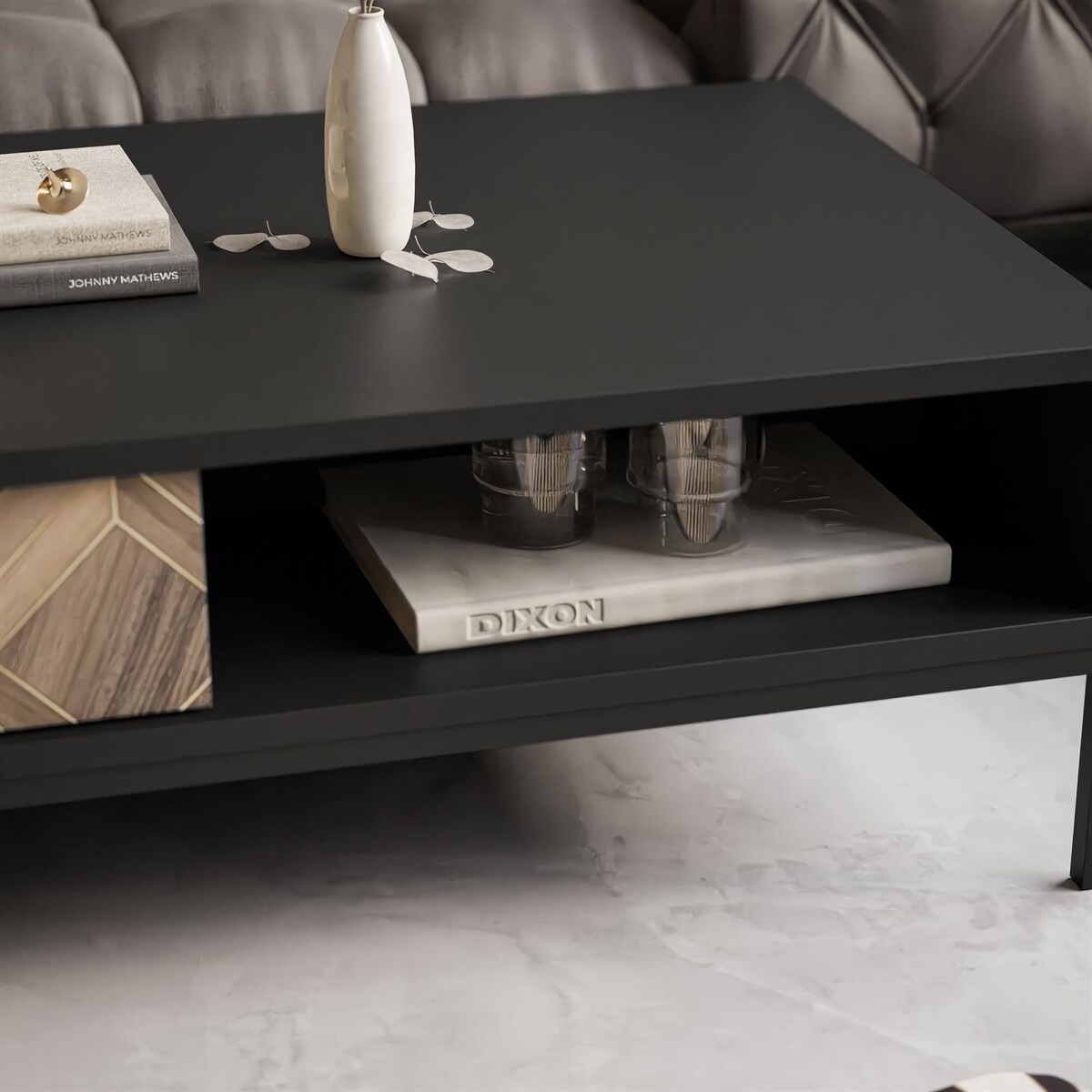 Stolik kawowy LIAM z szufladą