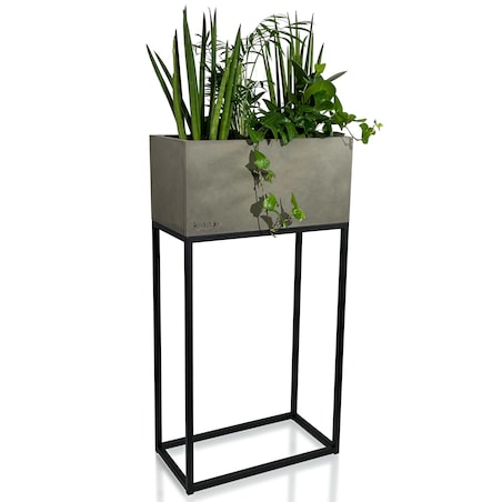 Kwietnik LOFT FIORINO szary 42x22x80 cm